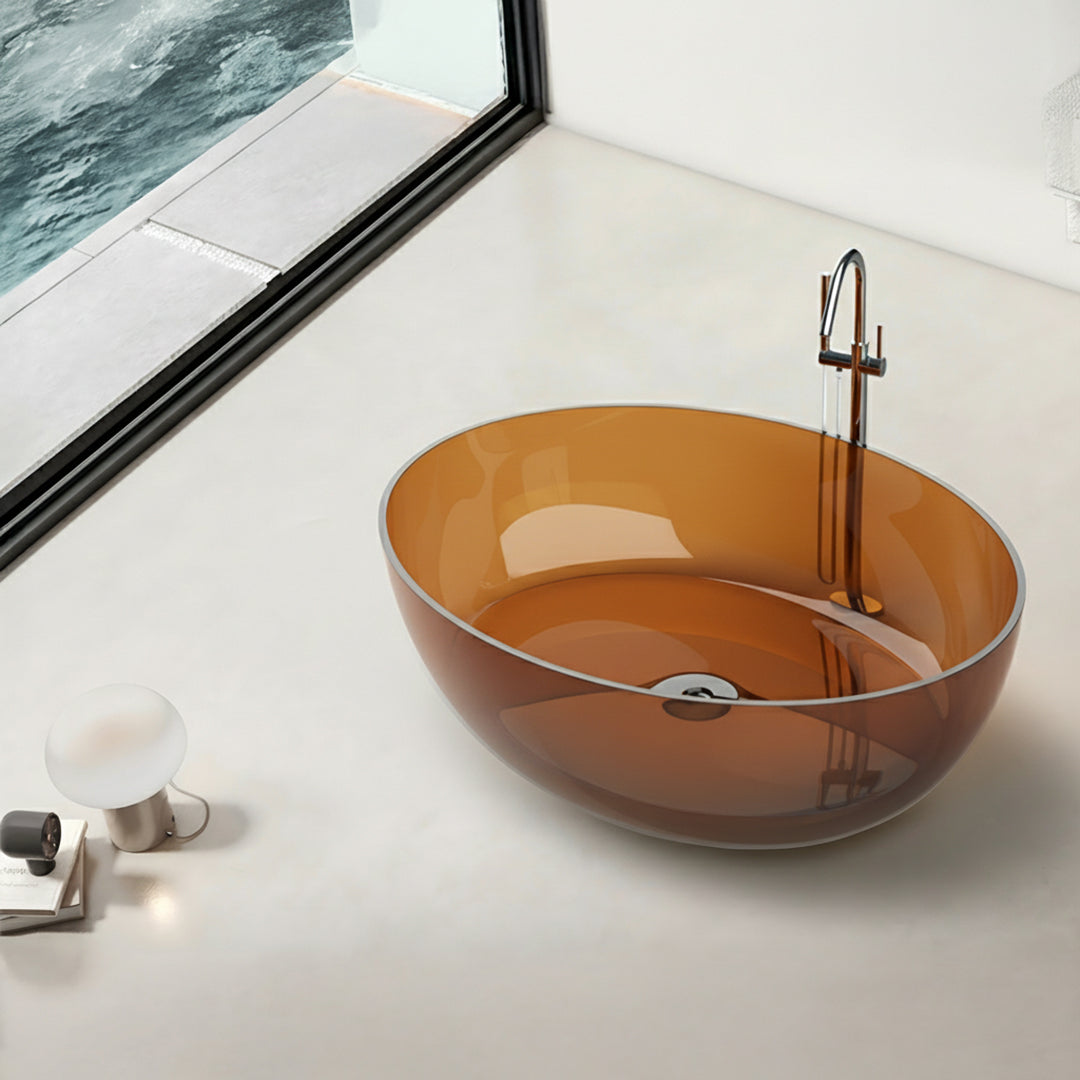 Pre-order 90 Days Delivery Bathtub With Faucet - SNT1063 - Bathtub - ebarza Furniture UAE | Shop Modern Furniture in Abu Dhabi & Dubai - مفروشات ايبازرا في الامارات | تسوق اثاث عصري وديكورات مميزة في دبي وابوظبي