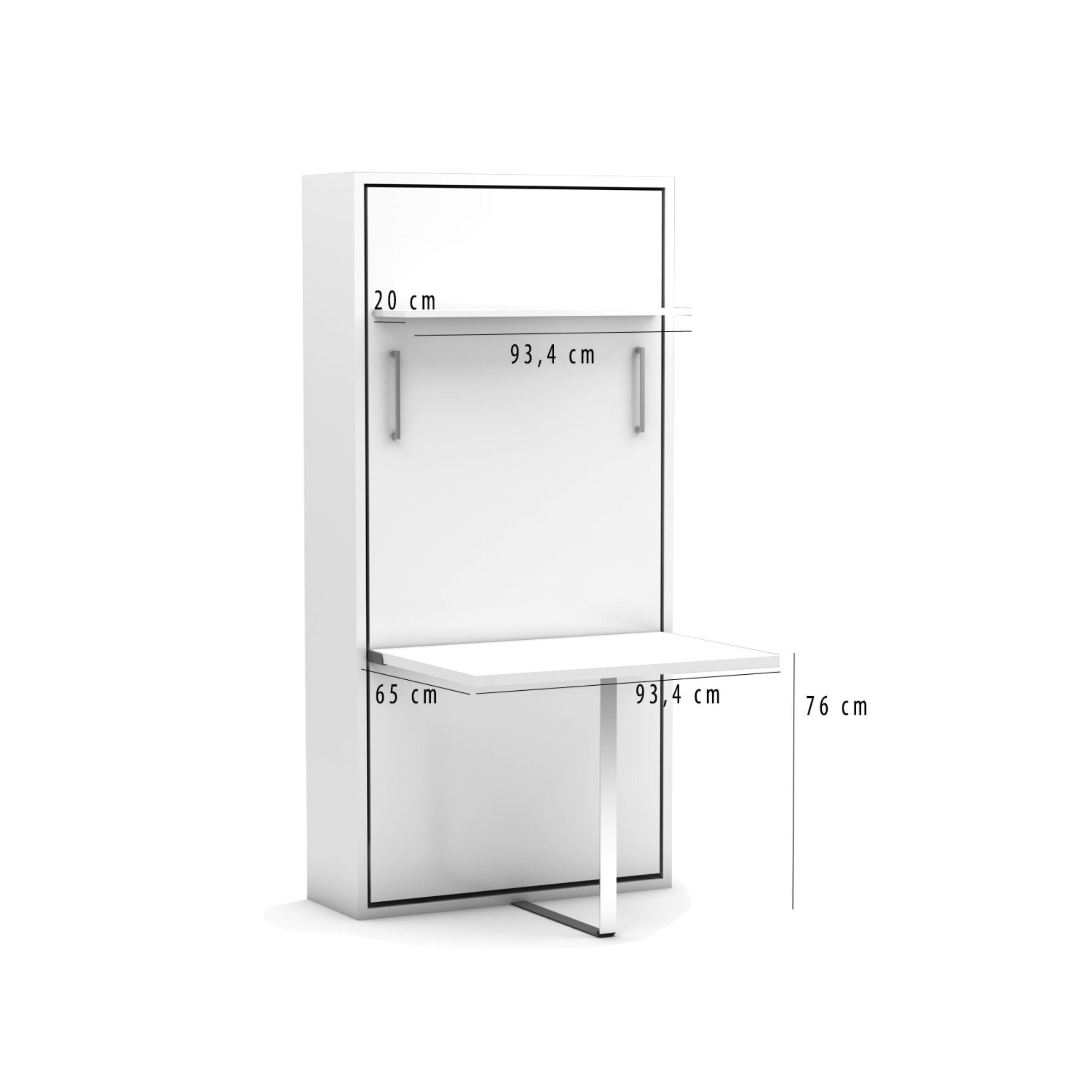 HAPPY ( ONLY DESK AS AN ATTACHMENT ) - 1101D - Bedsteads - ebarza Furniture UAE | Shop Modern Furniture in Abu Dhabi & Dubai - مفروشات ايبازرا في الامارات | تسوق اثاث عصري وديكورات مميزة في دبي وابوظبي