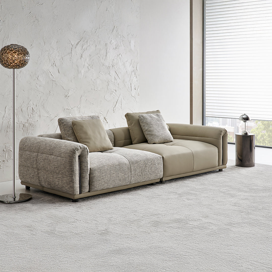 Quadro Single Seater Modular Sofa With RIGHT Armrest A-SF093 - Sofas - ebarza Furniture UAE | Shop Modern Furniture in Abu Dhabi & Dubai - مفروشات ايبازرا في الامارات | تسوق اثاث عصري وديكورات مميزة في دبي وابوظبي