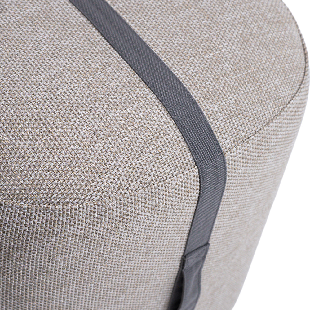 POOF RIBBON STOOL KC8806N14FAB - Small - Poufs - ebarza Furniture UAE | Shop Modern Furniture in Abu Dhabi & Dubai - مفروشات ايبازرا في الامارات | تسوق اثاث عصري وديكورات مميزة في دبي وابوظبي