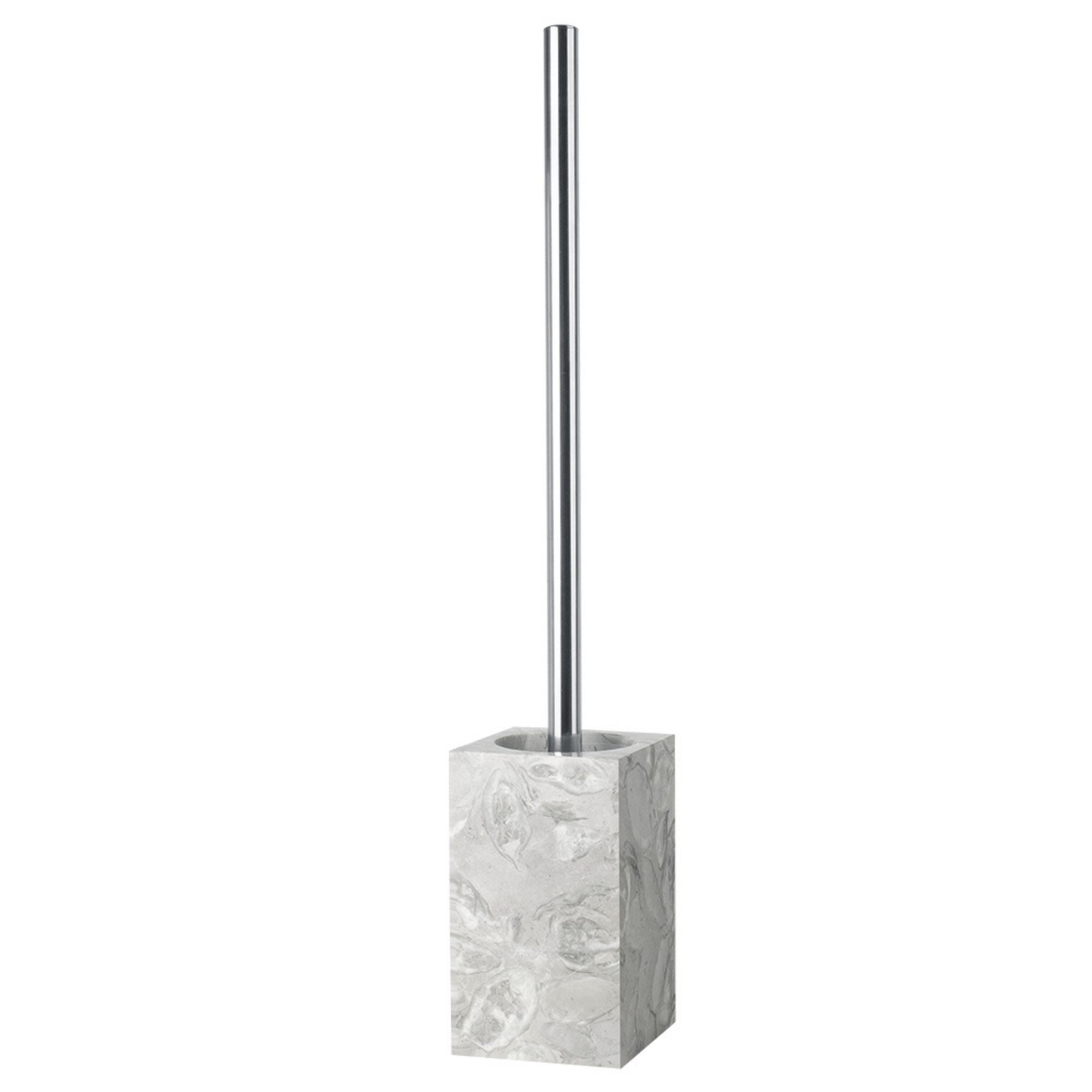 Bawang Flower Marble Square Toilet Brush SBK892-7 - Bathroom Accessories - ebarza Furniture UAE | Shop Modern Furniture in Abu Dhabi & Dubai - مفروشات ايبازرا في الامارات | تسوق اثاث عصري وديكورات مميزة في دبي وابوظبي