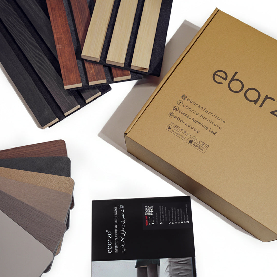 Sample Box - Select 4 Materials - Wall panels samples - ebarza Furniture UAE | Shop Modern Furniture in Abu Dhabi & Dubai - مفروشات ايبازرا في الامارات | تسوق اثاث عصري وديكورات مميزة في دبي وابوظبي