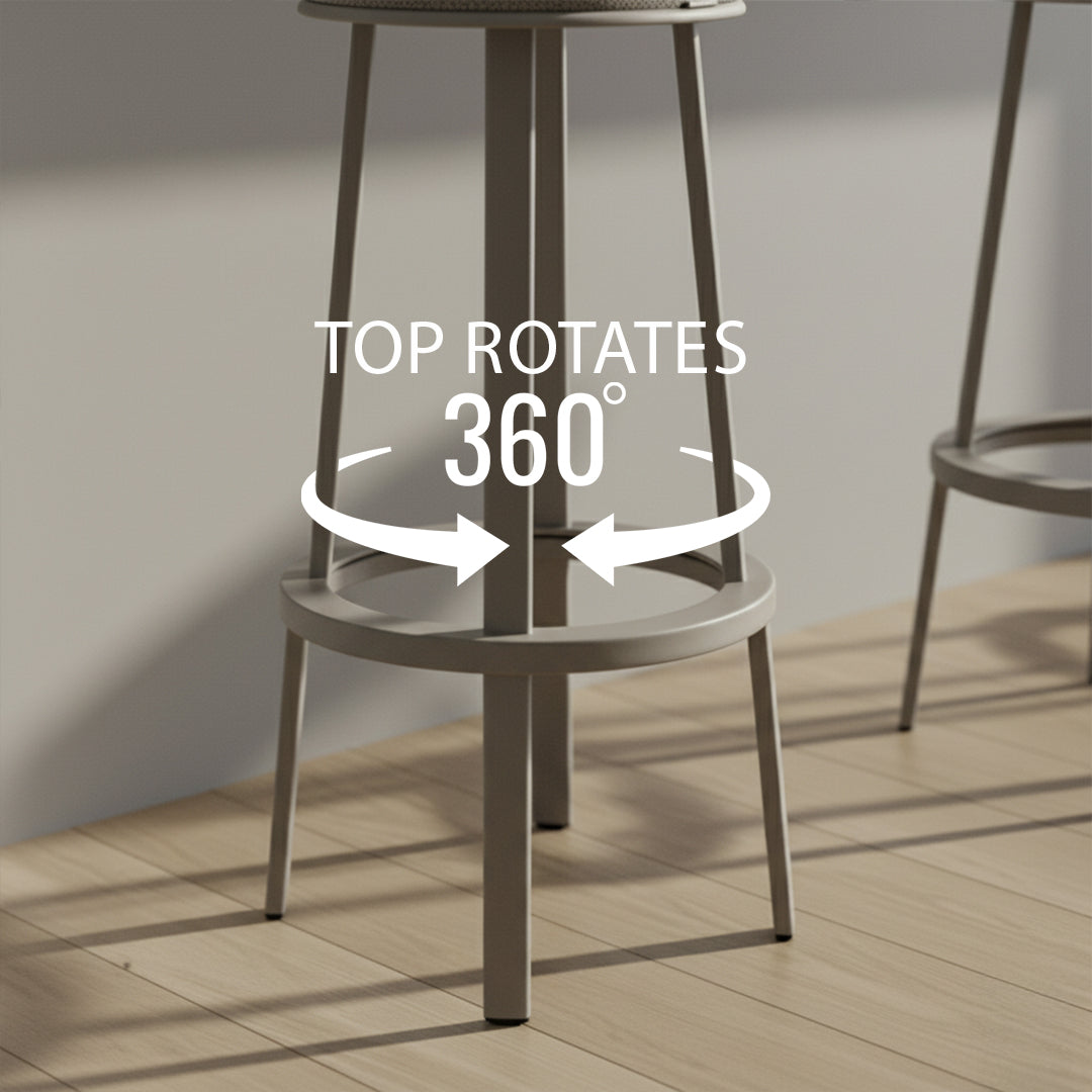 Sitro Swivel Bar Stool MCH-314 - Bar Stools - ebarza Furniture UAE | Shop Modern Furniture in Abu Dhabi & Dubai - مفروشات ايبازرا في الامارات | تسوق اثاث عصري وديكورات مميزة في دبي وابوظبي