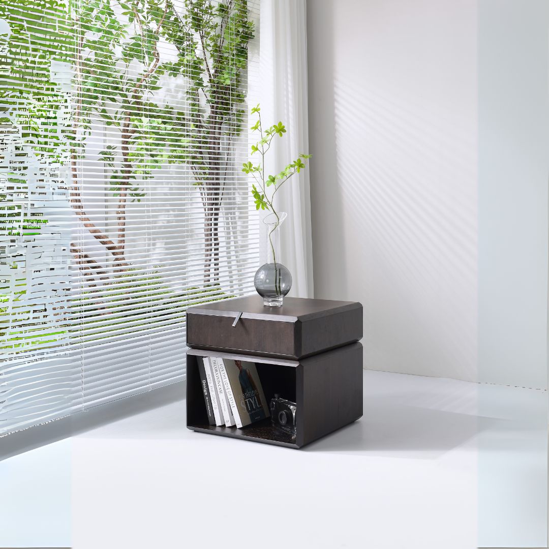 Smoky Side Table - JK-T68 - Side Tables - ebarza Furniture UAE | Shop Modern Furniture in Abu Dhabi & Dubai - مفروشات ايبازرا في الامارات | تسوق اثاث عصري وديكورات مميزة في دبي وابوظبي