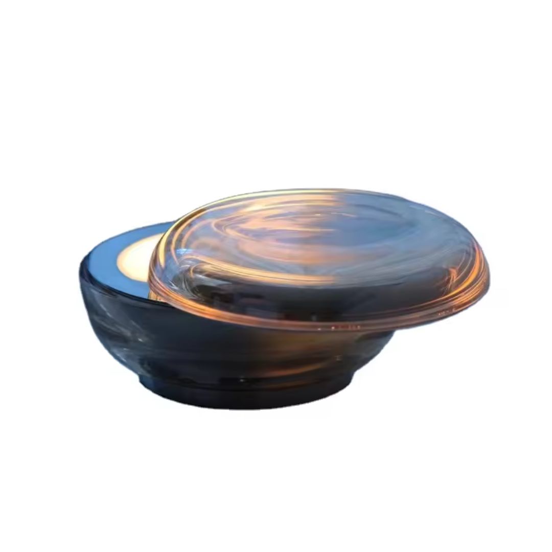 Smoky Rechargeable LED Table Lamp MT97172-1-130 - Desk/table Lamps - ebarza Furniture UAE | Shop Modern Furniture in Abu Dhabi & Dubai - مفروشات ايبازرا في الامارات | تسوق اثاث عصري وديكورات مميزة في دبي وابوظبي