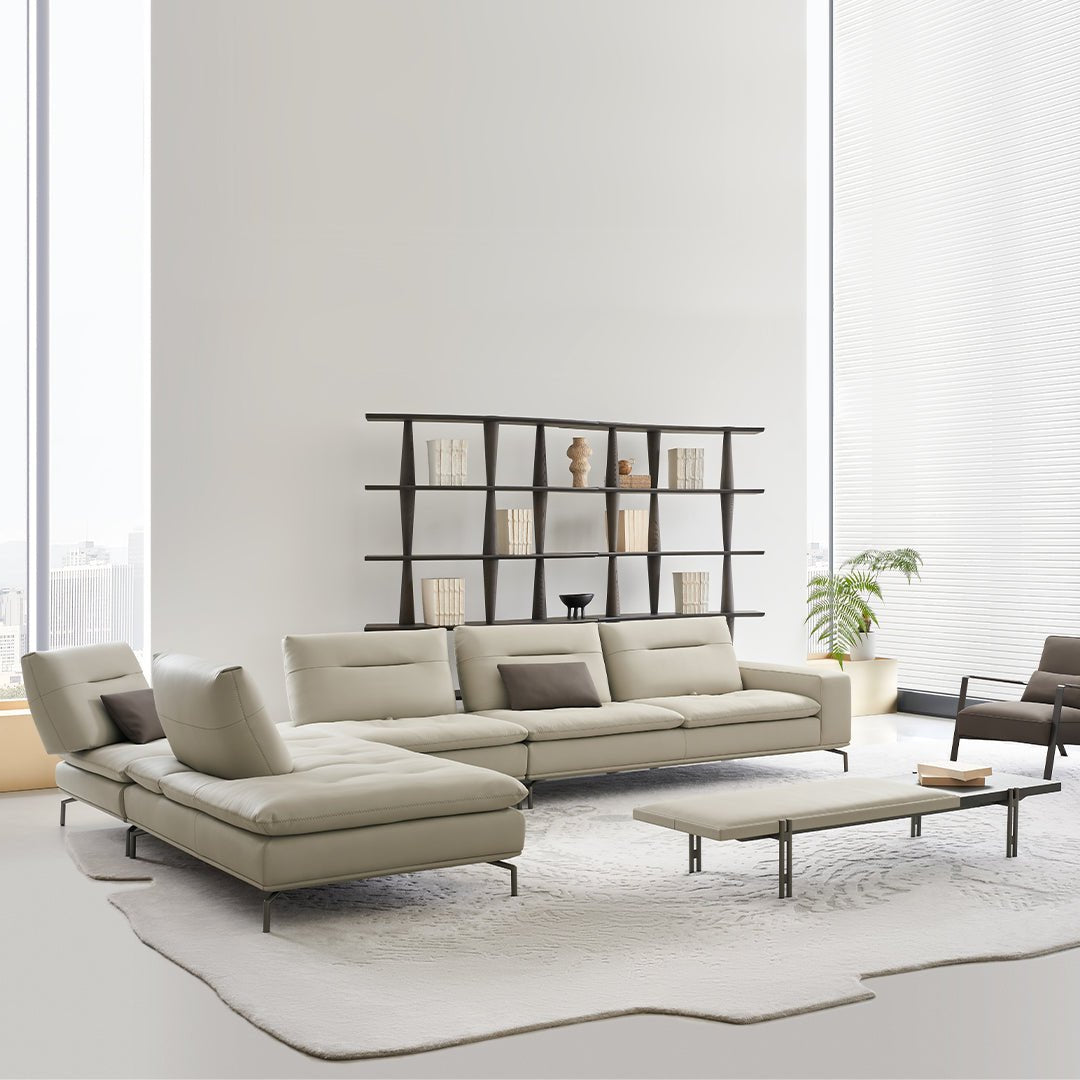 Nexus 2 Seater Right Arm Modular Sofa - AMF-S180/WF ex - Sofas - ebarza Furniture UAE | Shop Modern Furniture in Abu Dhabi & Dubai - مفروشات ايبازرا في الامارات | تسوق اثاث عصري وديكورات مميزة في دبي وابوظبي