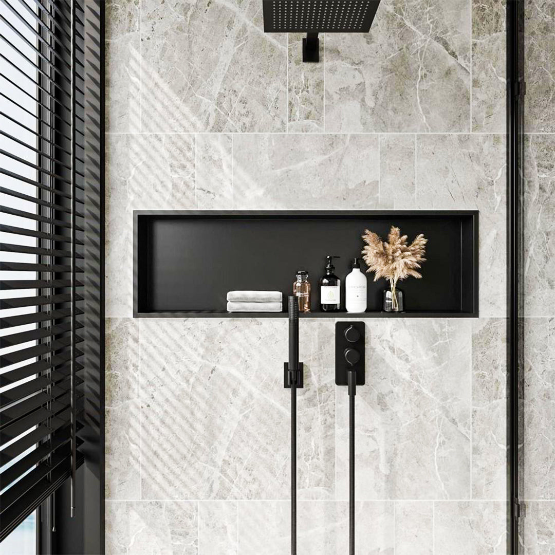 Stainless Steel Niche LED Profile - Black - JYF0502 - wall-panels-profiles - ebarza Furniture UAE | Shop Modern Furniture in Abu Dhabi & Dubai - مفروشات ايبازرا في الامارات | تسوق اثاث عصري وديكورات مميزة في دبي وابوظبي