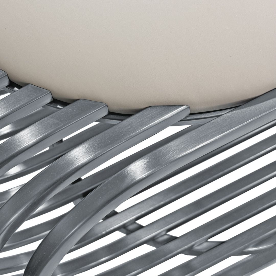 Pre-order 35 Days Delivery Stainless Steel Bench TSC628 - Benches - ebarza Furniture UAE | Shop Modern Furniture in Abu Dhabi & Dubai - مفروشات ايبازرا في الامارات | تسوق اثاث عصري وديكورات مميزة في دبي وابوظبي