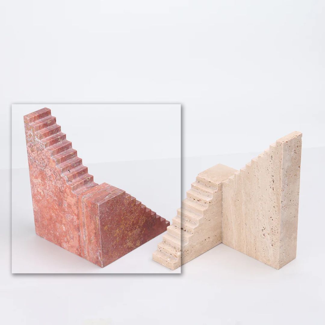 Stair Sculpture KA3020A - Home Decor Figurines - ebarza Furniture UAE | Shop Modern Furniture in Abu Dhabi & Dubai - مفروشات ايبازرا في الامارات | تسوق اثاث عصري وديكورات مميزة في دبي وابوظبي