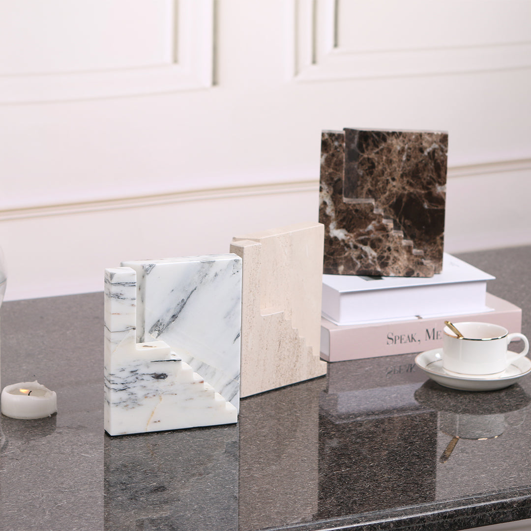 Staircase Sculpture KA3044A - Home Decor Figurines - ebarza Furniture UAE | Shop Modern Furniture in Abu Dhabi & Dubai - مفروشات ايبازرا في الامارات | تسوق اثاث عصري وديكورات مميزة في دبي وابوظبي