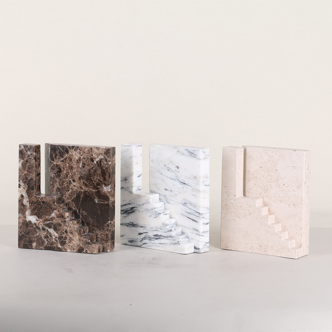 Staircase Sculpture KA3044B - Home Decor Figurines - ebarza Furniture UAE | Shop Modern Furniture in Abu Dhabi & Dubai - مفروشات ايبازرا في الامارات | تسوق اثاث عصري وديكورات مميزة في دبي وابوظبي