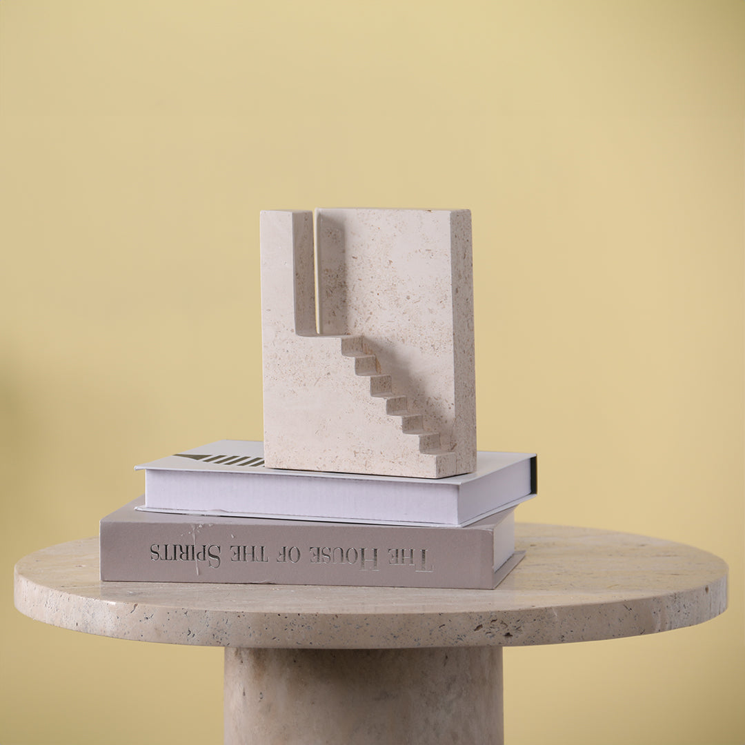 Staircase Sculpture KA3044B - Home Decor Figurines - ebarza Furniture UAE | Shop Modern Furniture in Abu Dhabi & Dubai - مفروشات ايبازرا في الامارات | تسوق اثاث عصري وديكورات مميزة في دبي وابوظبي