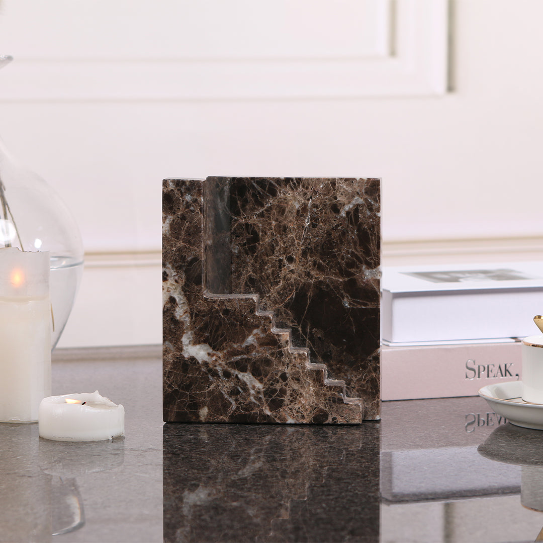 Staircase Sculpture KA3044C - Home Decor Figurines - ebarza Furniture UAE | Shop Modern Furniture in Abu Dhabi & Dubai - مفروشات ايبازرا في الامارات | تسوق اثاث عصري وديكورات مميزة في دبي وابوظبي