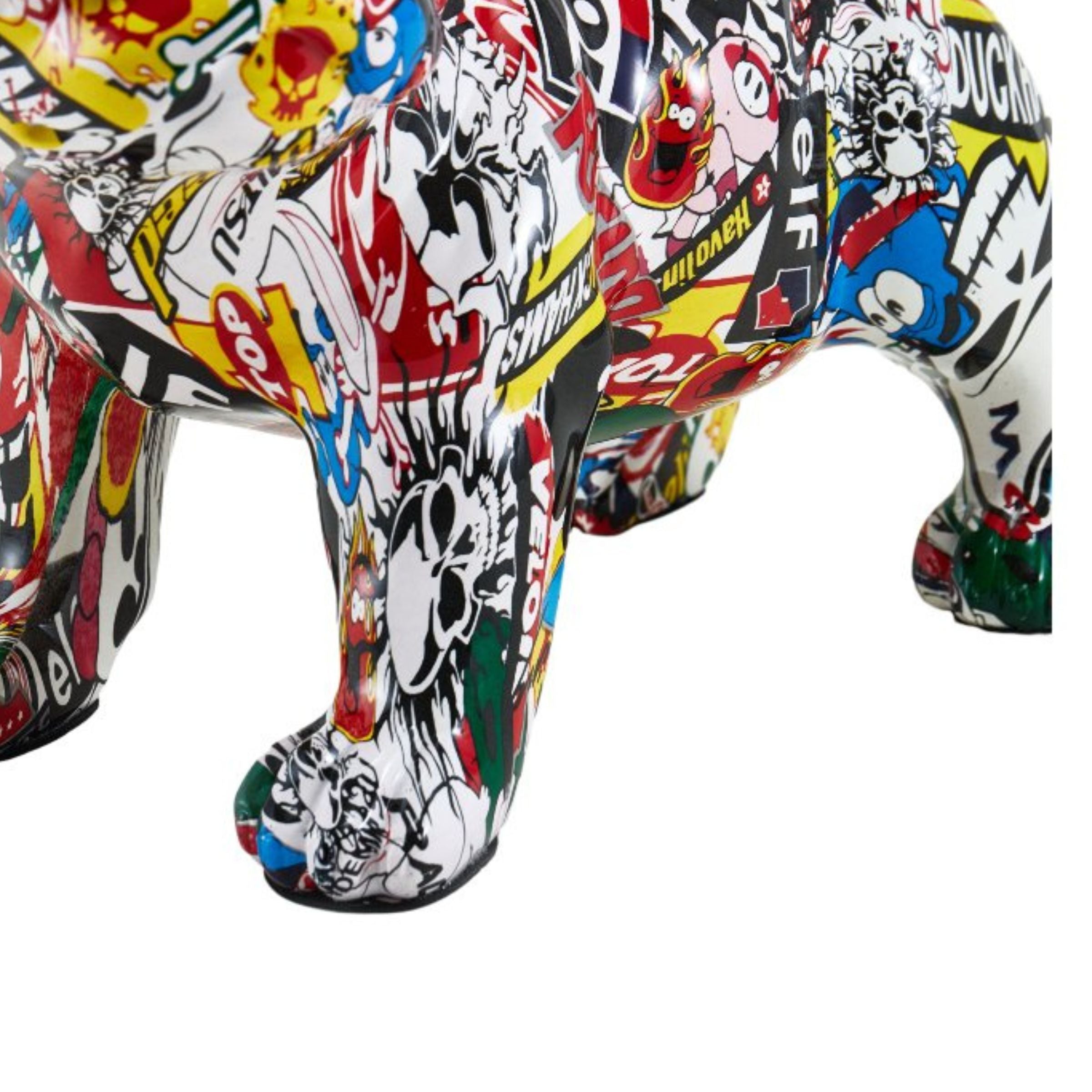 DOG SCULPTURE TXR0002 - Home Decor Figurines - ebarza Furniture UAE | Shop Modern Furniture in Abu Dhabi & Dubai - مفروشات ايبازرا في الامارات | تسوق اثاث عصري وديكورات مميزة في دبي وابوظبي