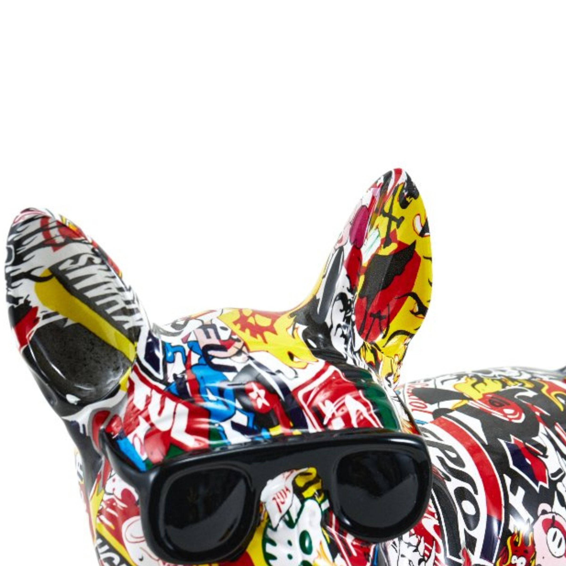 DOG SCULPTURE TXR0002 - Home Decor Figurines - ebarza Furniture UAE | Shop Modern Furniture in Abu Dhabi & Dubai - مفروشات ايبازرا في الامارات | تسوق اثاث عصري وديكورات مميزة في دبي وابوظبي