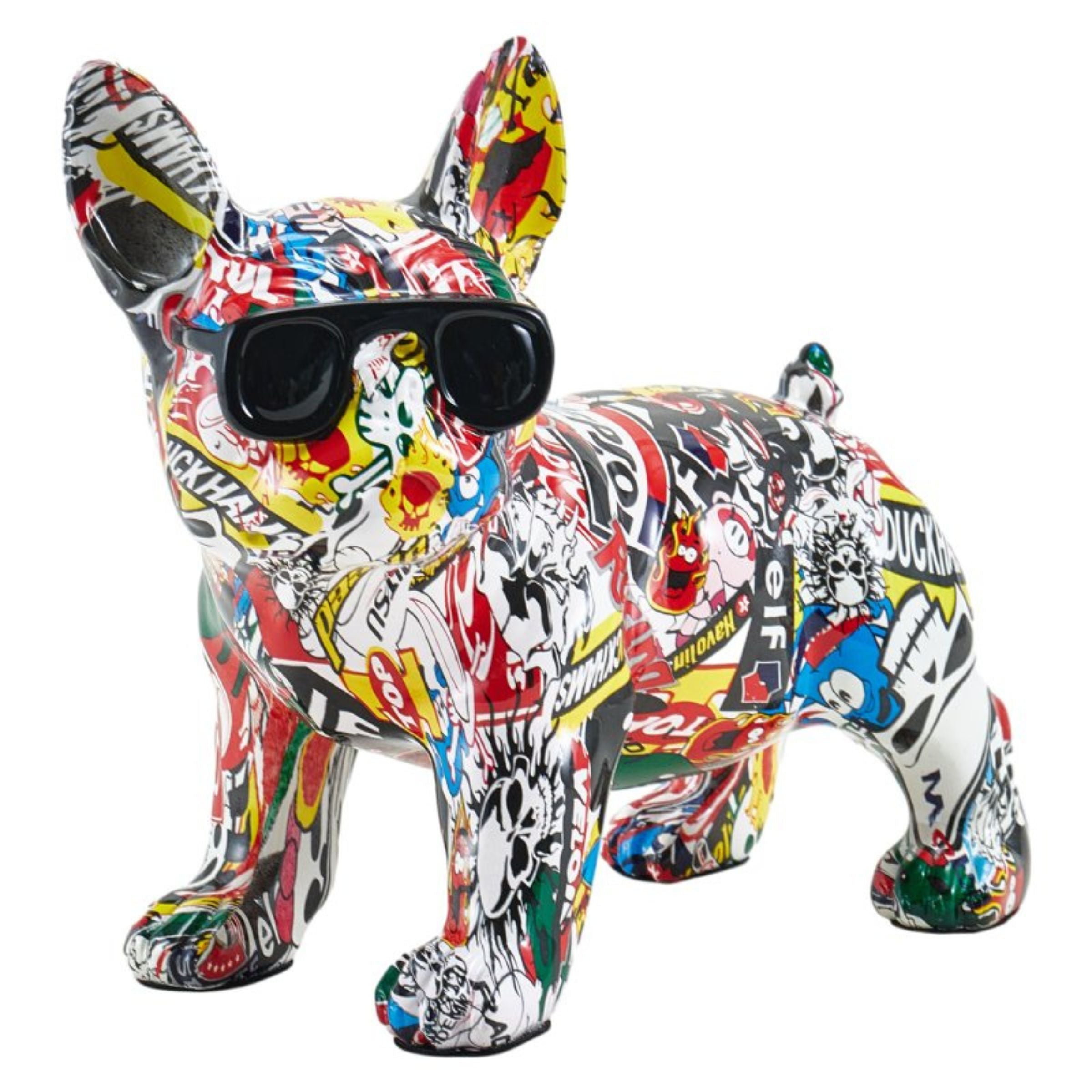 DOG SCULPTURE TXR0002 - Home Decor Figurines - ebarza Furniture UAE | Shop Modern Furniture in Abu Dhabi & Dubai - مفروشات ايبازرا في الامارات | تسوق اثاث عصري وديكورات مميزة في دبي وابوظبي