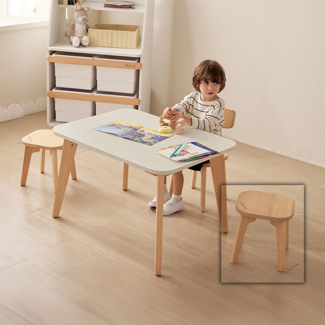 Tidy kid low stool BK-TISTv25/AD - Kids Tables - ebarza Furniture UAE | Shop Modern Furniture in Abu Dhabi & Dubai - مفروشات ايبازرا في الامارات | تسوق اثاث عصري وديكورات مميزة في دبي وابوظبي