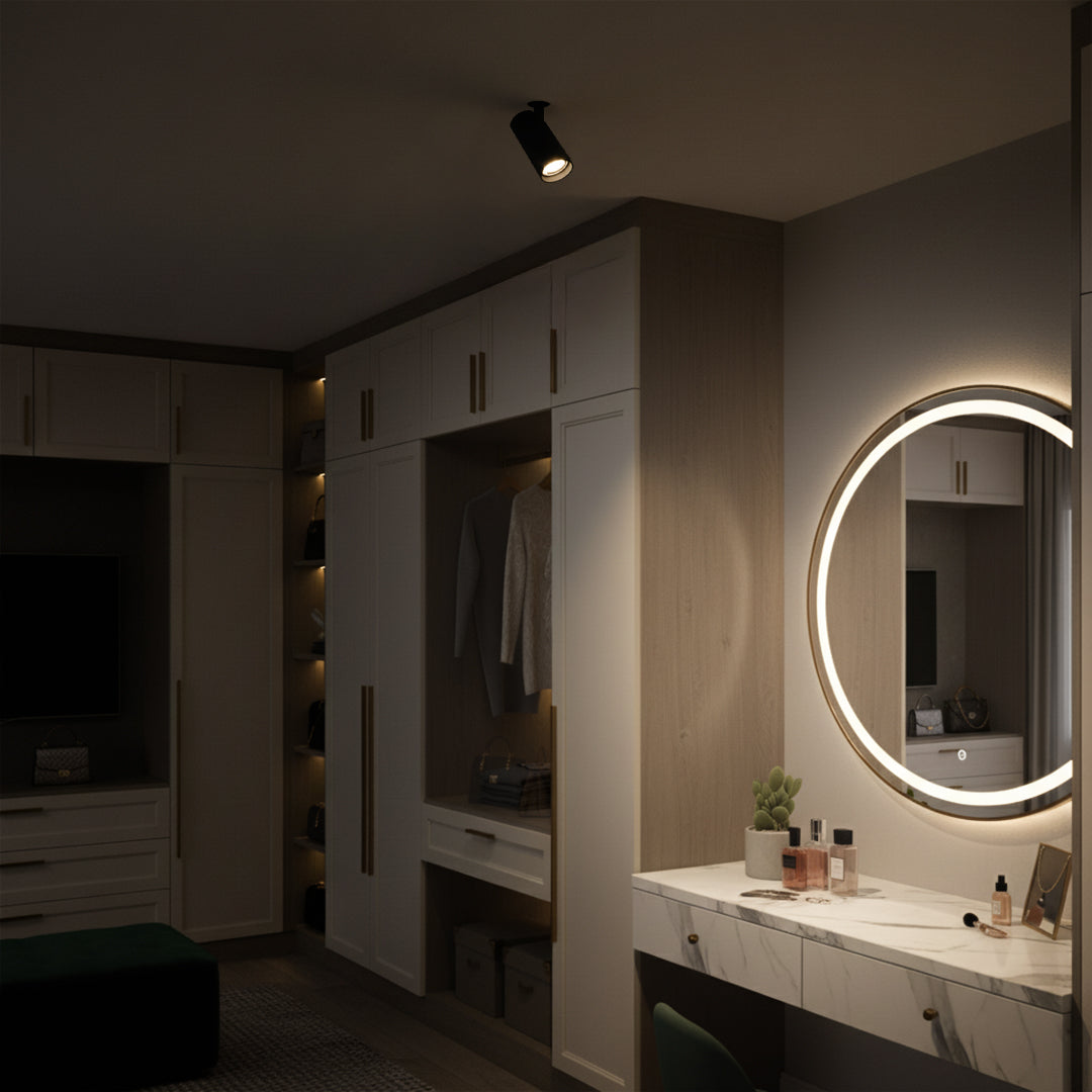 Trimless Black Ceiling Lamp MJ-6110/MJ-6101B