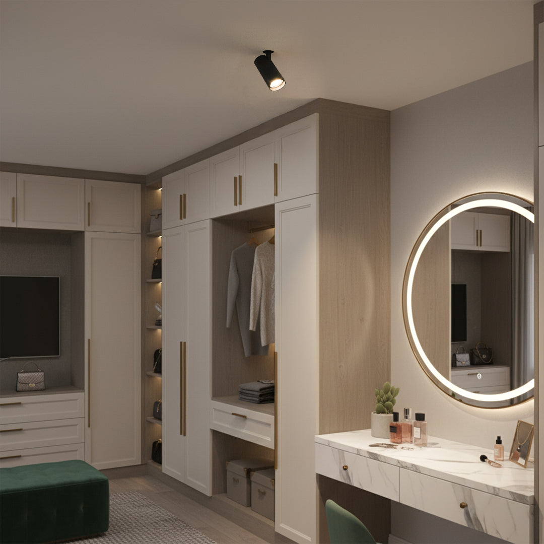 Trimless Black Ceiling Lamp MJ-6110/MJ-6101B