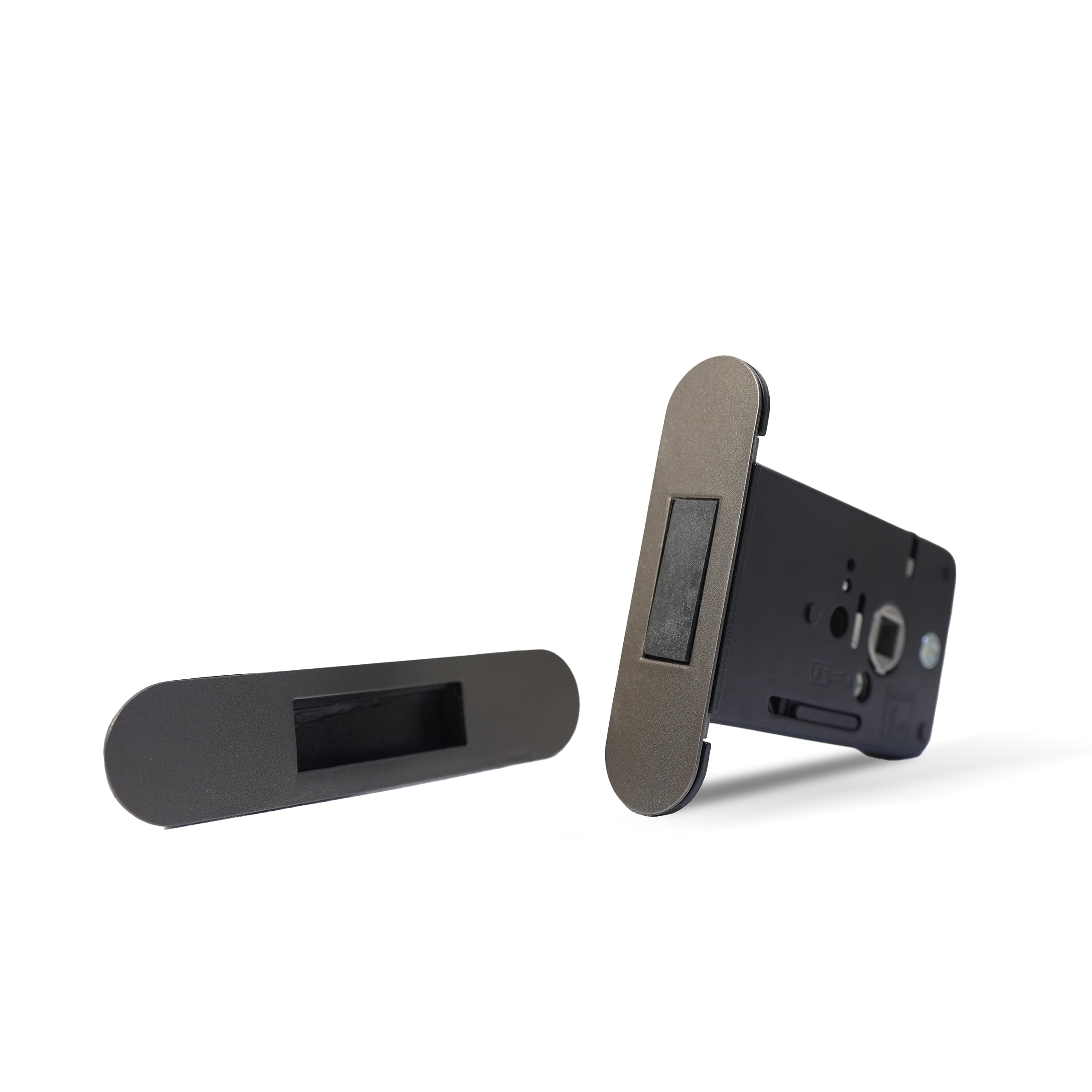 Zinc handle BK without keys matching magnetic lock body MFC60 - HY13-BK - Door Handles - ebarza Furniture UAE | Shop Modern Furniture in Abu Dhabi & Dubai - مفروشات ايبازرا في الامارات | تسوق اثاث عصري وديكورات مميزة في دبي وابوظبي