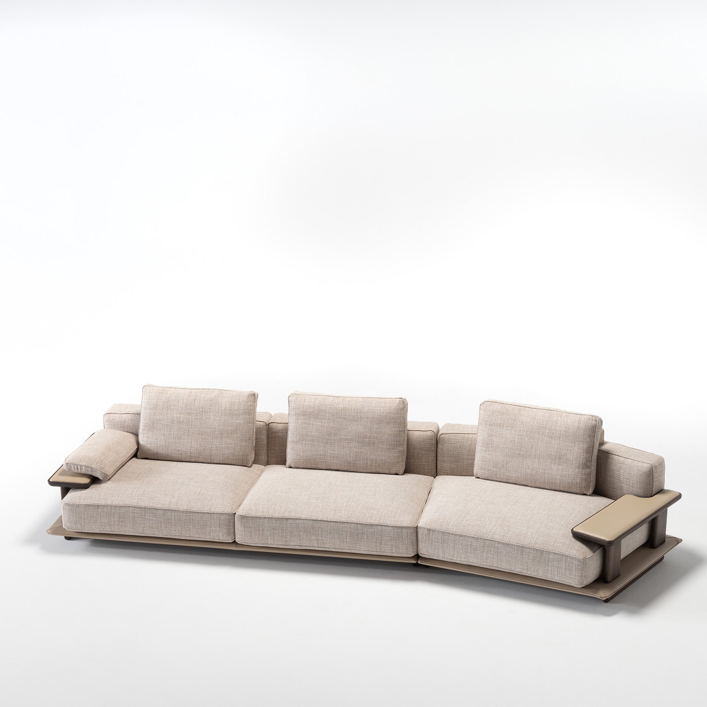 Odeon C Module With Right Arm 160cm for Odeon Sofa OD-C-M001 - Sofas - ebarza Furniture UAE | Shop Modern Furniture in Abu Dhabi & Dubai - مفروشات ايبازرا في الامارات | تسوق اثاث عصري وديكورات مميزة في دبي وابوظبي