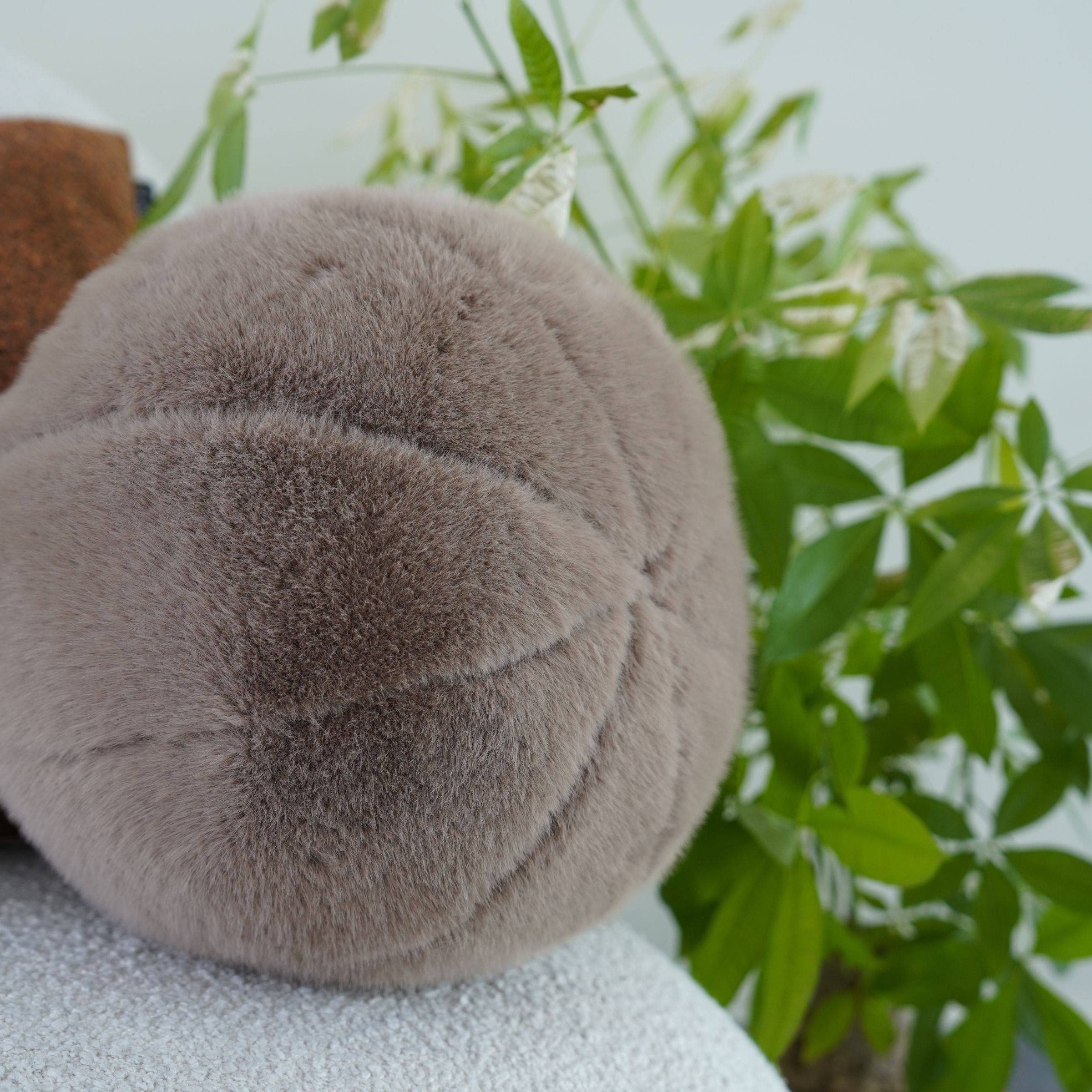 D30cm SKJG Acq Plush Ball Cushion(with filling) ECC144 - Cushions - ebarza Furniture UAE | Shop Modern Furniture in Abu Dhabi & Dubai - مفروشات ايبازرا في الامارات | تسوق اثاث عصري وديكورات مميزة في دبي وابوظبي