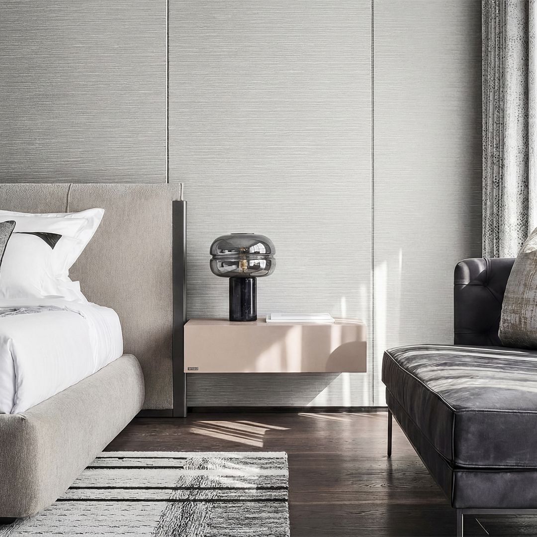 Vellum Suspended / Hanged Bedside Table - B style - TV-888 - Storage/TV Unites - ebarza Furniture UAE | Shop Modern Furniture in Abu Dhabi & Dubai - مفروشات ايبازرا في الامارات | تسوق اثاث عصري وديكورات مميزة في دبي وابوظبي