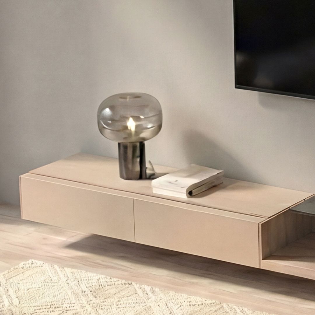 Vellum Suspended / Hanged Bedside Table - C style - TV-888 - Storage/TV Unites - ebarza Furniture UAE | Shop Modern Furniture in Abu Dhabi & Dubai - مفروشات ايبازرا في الامارات | تسوق اثاث عصري وديكورات مميزة في دبي وابوظبي