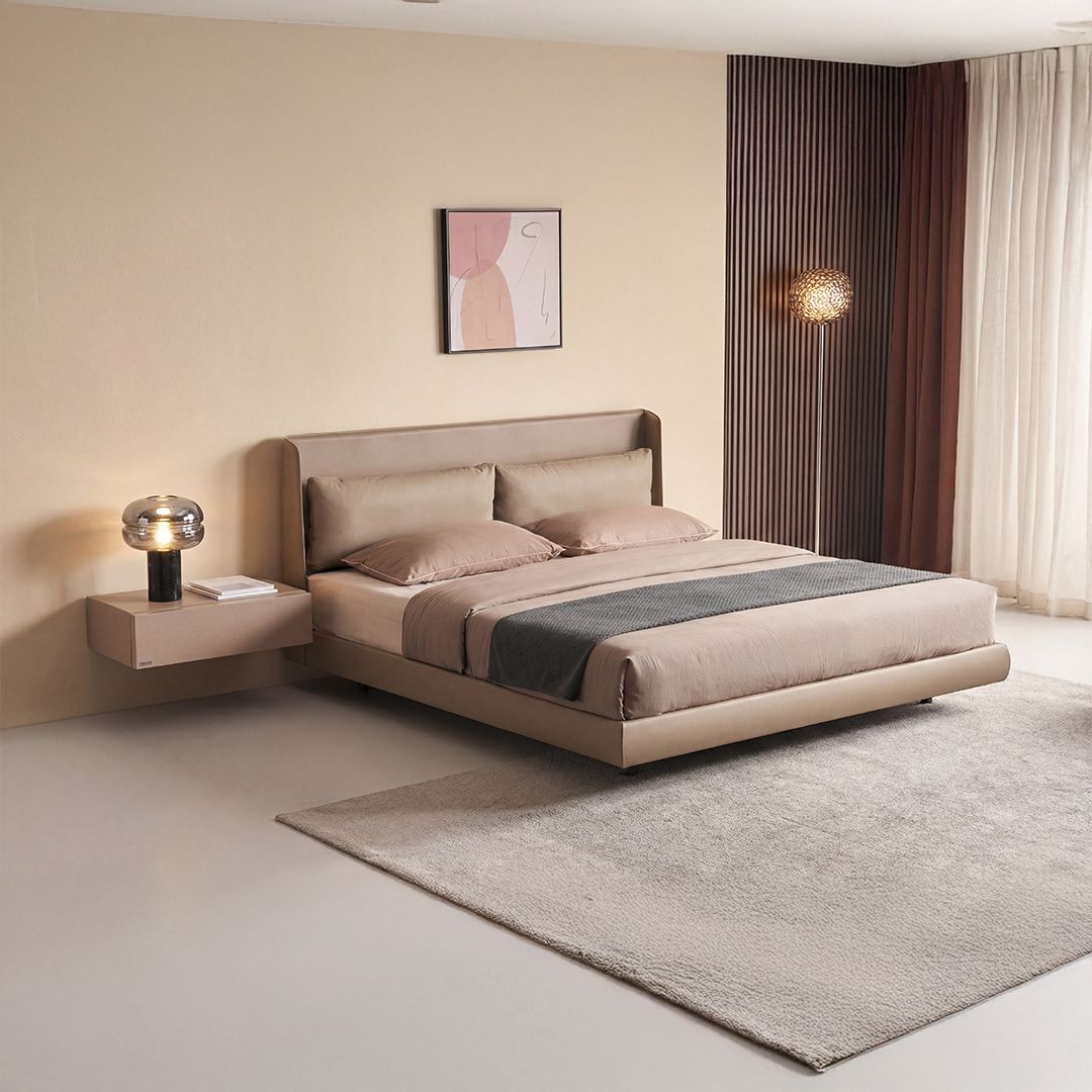 Vellum Suspended / Hanged Bedside Table - B style - TV-888 - Storage/TV Unites - ebarza Furniture UAE | Shop Modern Furniture in Abu Dhabi & Dubai - مفروشات ايبازرا في الامارات | تسوق اثاث عصري وديكورات مميزة في دبي وابوظبي