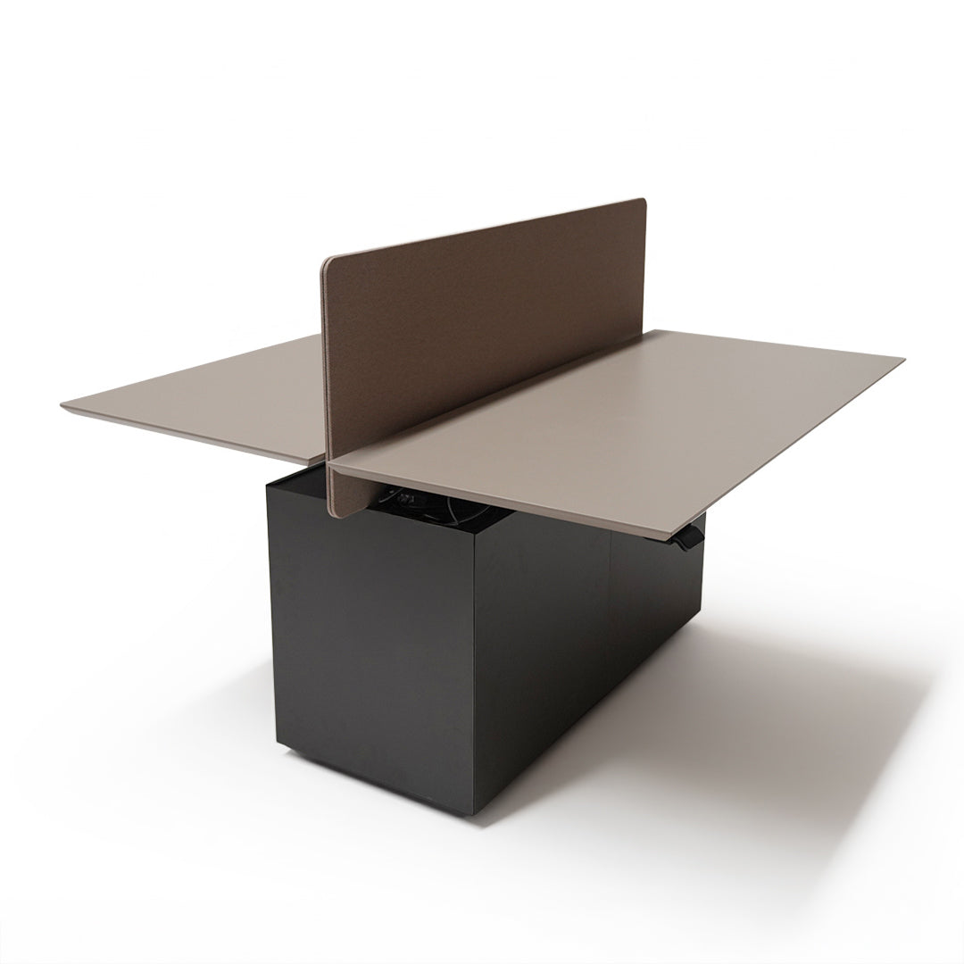 Vipo 2 SEATS Adjustable Workstation 150x70cm 2-Seat workstation - Office Desks - ebarza Furniture UAE | Shop Modern Furniture in Abu Dhabi & Dubai - مفروشات ايبازرا في الامارات | تسوق اثاث عصري وديكورات مميزة في دبي وابوظبي