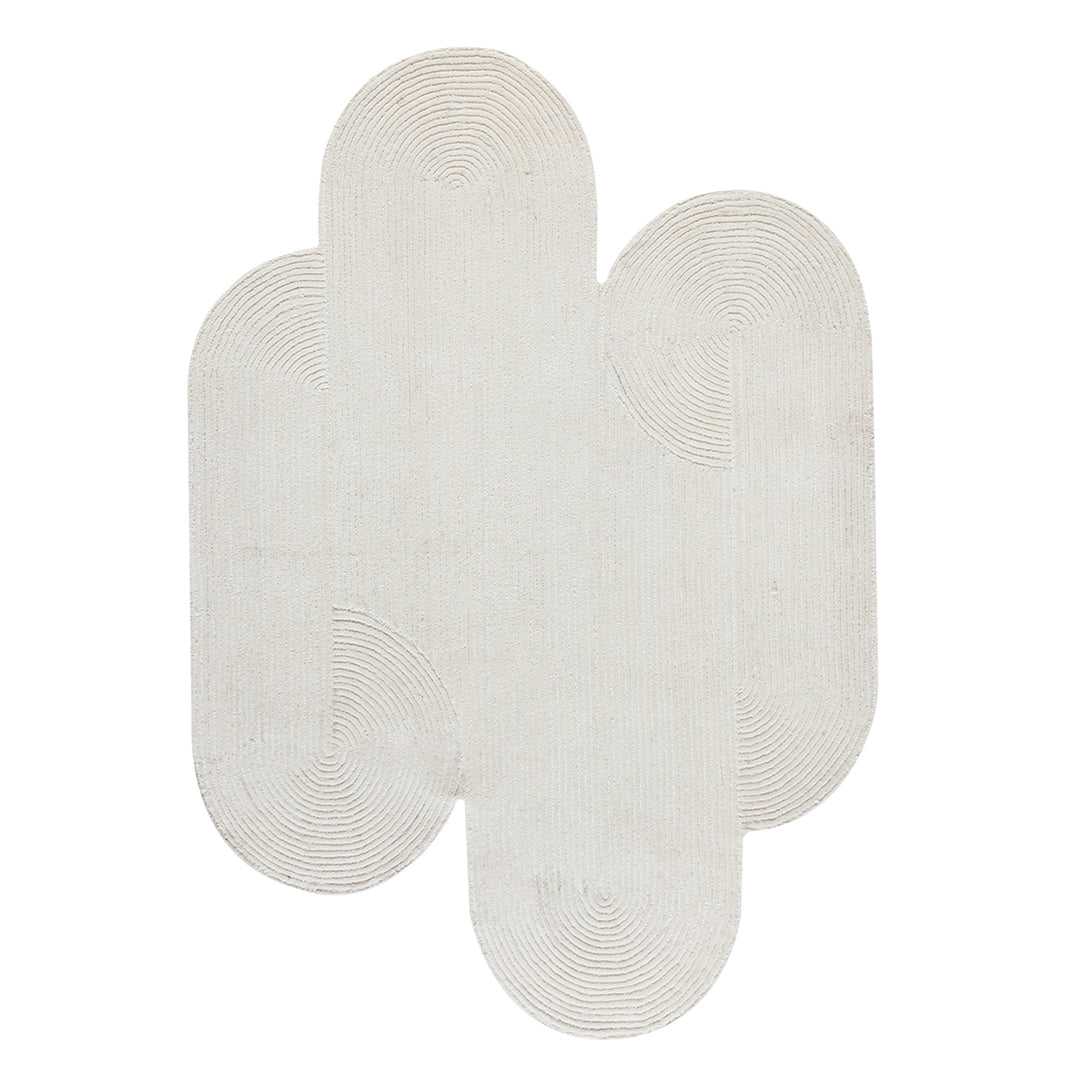 230X160 Cm WOOL BEIGE Rug JH-23544-Beige - Rugs - ebarza Furniture UAE | Shop Modern Furniture in Abu Dhabi & Dubai - مفروشات ايبازرا في الامارات | تسوق اثاث عصري وديكورات مميزة في دبي وابوظبي