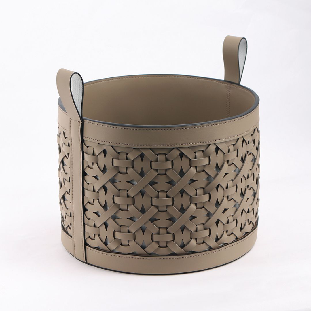 Pre-order 15 Days Delivery Weaven Storage Basket-S KK5005HS - Baskets - ebarza Furniture UAE | Shop Modern Furniture in Abu Dhabi & Dubai - مفروشات ايبازرا في الامارات | تسوق اثاث عصري وديكورات مميزة في دبي وابوظبي