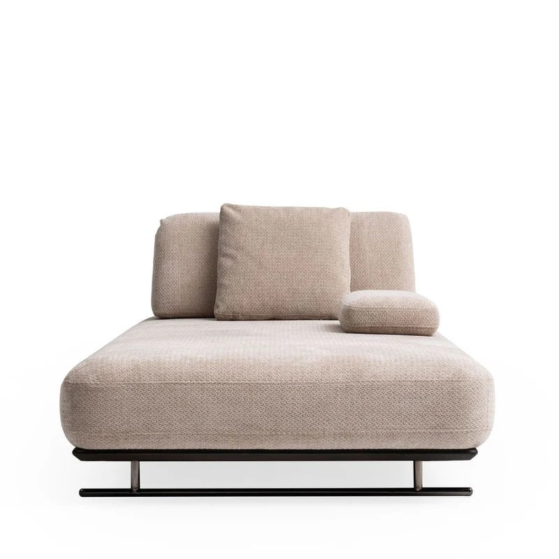 ORCA 2 CHAISE Sofa MES-CHAISE - Sofas - ebarza Furniture UAE | Shop Modern Furniture in Abu Dhabi & Dubai - مفروشات ايبازرا في الامارات | تسوق اثاث عصري وديكورات مميزة في دبي وابوظبي