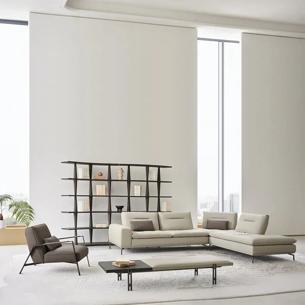 Nexus L Shape Sofa - AMF-S180-LS - Sofa - ebarza Furniture UAE | Shop Modern Furniture in Abu Dhabi & Dubai - مفروشات ايبازرا في الامارات | تسوق اثاث عصري وديكورات مميزة في دبي وابوظبي