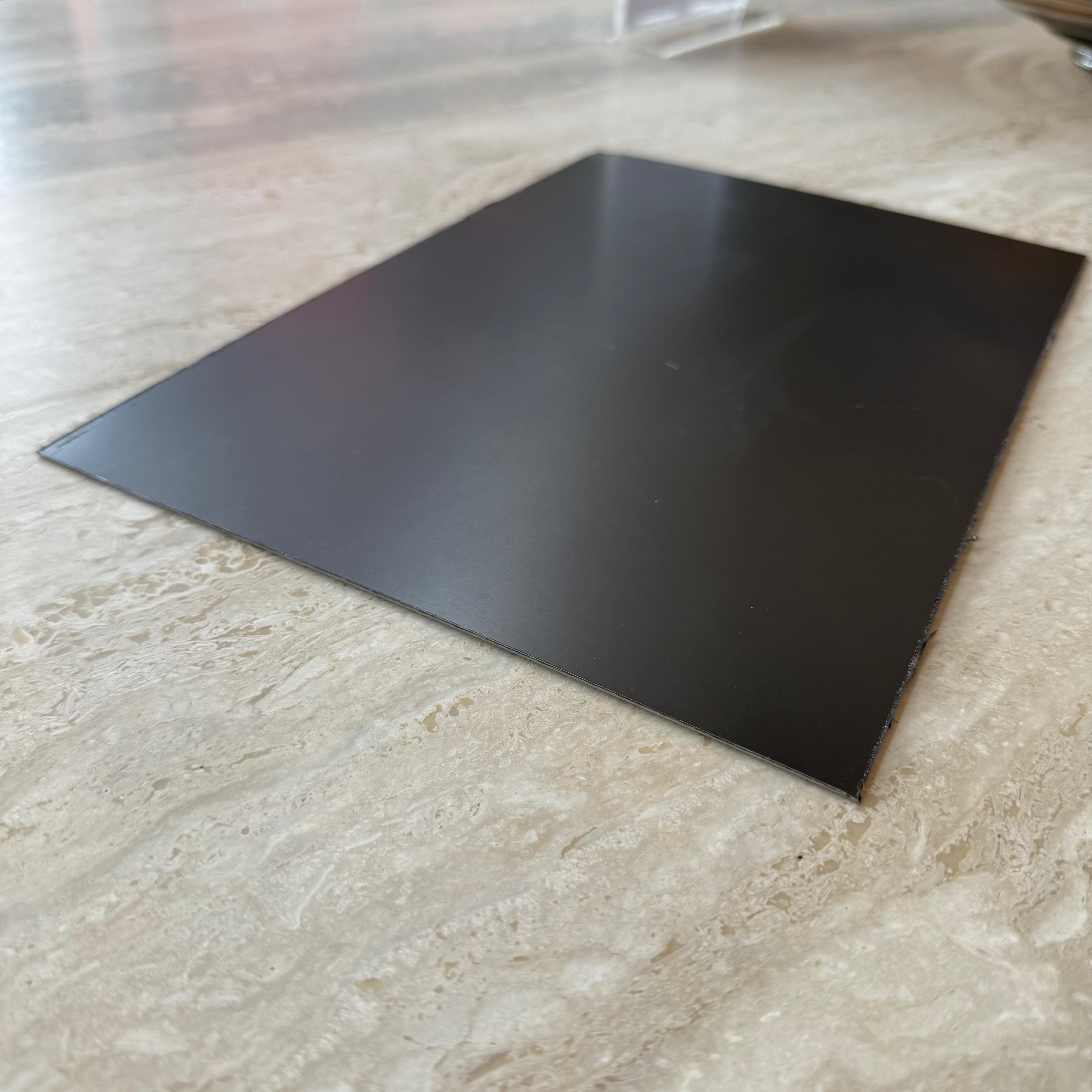 1mm Thickness (30cm) Stainless Steel Profile - Black - PR0009 - wall-panels-profiles - ebarza Furniture UAE | Shop Modern Furniture in Abu Dhabi & Dubai - مفروشات ايبازرا في الامارات | تسوق اثاث عصري وديكورات مميزة في دبي وابوظبي