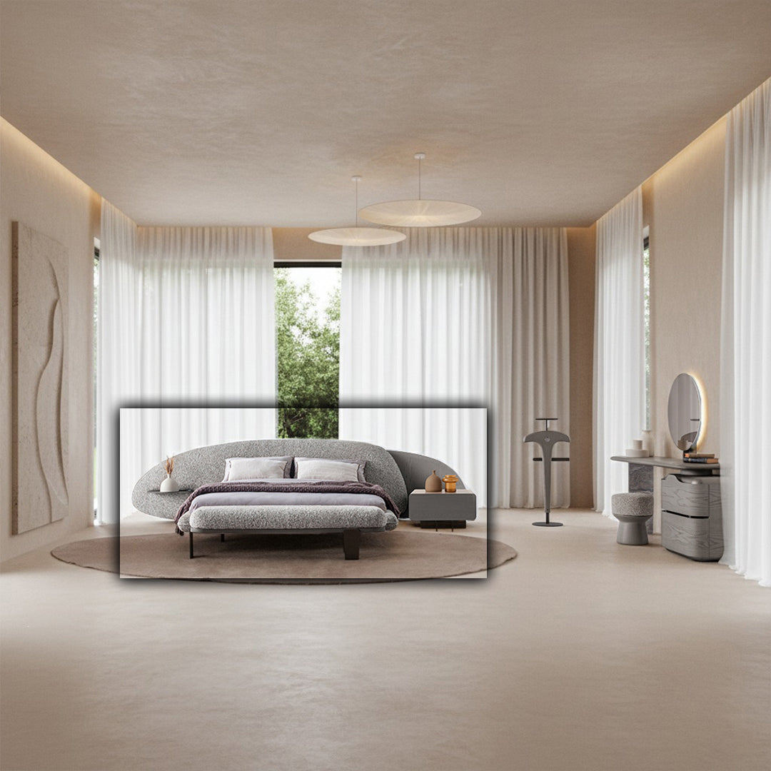 Wogg Bedstead 180 Cm HM-BED002 - Bedsteads - ebarza Furniture UAE | Shop Modern Furniture in Abu Dhabi & Dubai - مفروشات ايبازرا في الامارات | تسوق اثاث عصري وديكورات مميزة في دبي وابوظبي