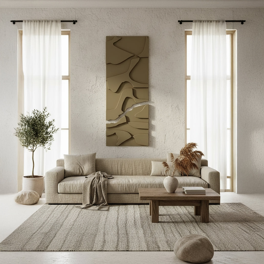 Wood Carving Sandstone PCA-010 - Artwork - ebarza Furniture UAE | Shop Modern Furniture in Abu Dhabi & Dubai - مفروشات ايبازرا في الامارات | تسوق اثاث عصري وديكورات مميزة في دبي وابوظبي