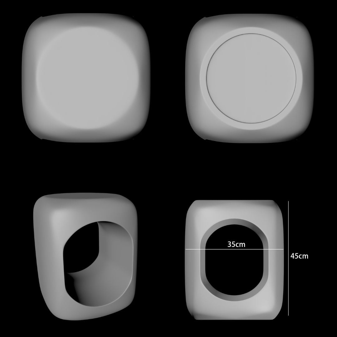 Ivora Coffee/Side Table - ZS250093 - Side Tables - ebarza Furniture UAE | Shop Modern Furniture in Abu Dhabi & Dubai - مفروشات ايبازرا في الامارات | تسوق اثاث عصري وديكورات مميزة في دبي وابوظبي