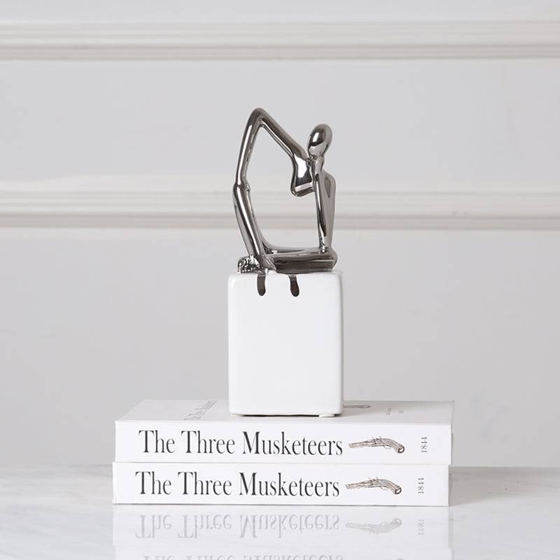 Abstract Patient Man Ornament Fa-D1823B - Home Decor Figurines - ebarza Furniture UAE | Shop Modern Furniture in Abu Dhabi & Dubai - مفروشات ايبازرا في الامارات | تسوق اثاث عصري وديكورات مميزة في دبي وابوظبي