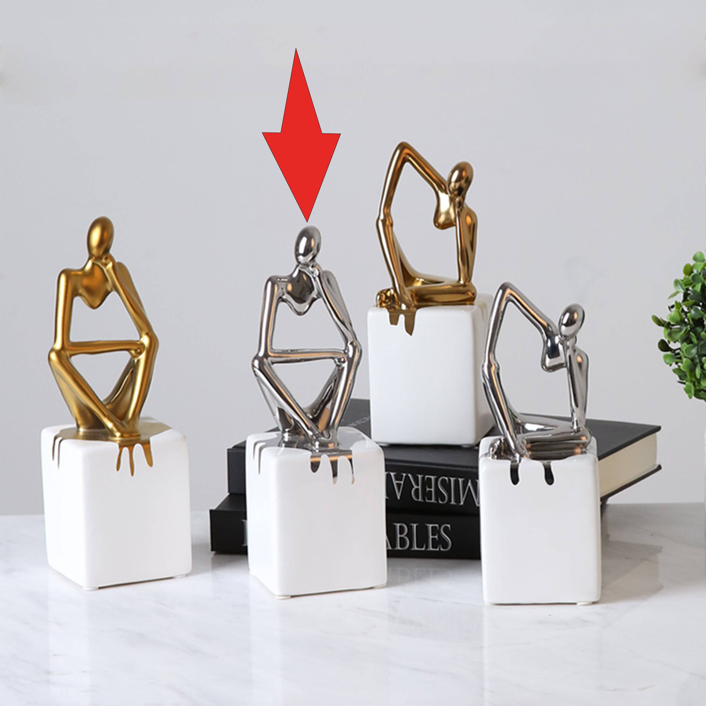 Abstract Patient Man Ornament Fa-D1823B - Home Decor Figurines - ebarza Furniture UAE | Shop Modern Furniture in Abu Dhabi & Dubai - مفروشات ايبازرا في الامارات | تسوق اثاث عصري وديكورات مميزة في دبي وابوظبي