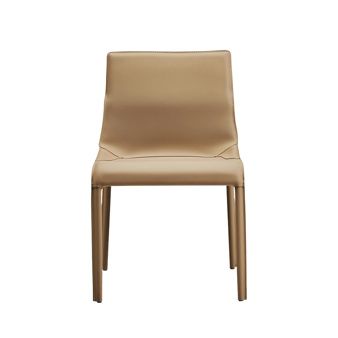 Leon Dining Chair DC021 - Lounge Chairs - ebarza Furniture UAE | Shop Modern Furniture in Abu Dhabi & Dubai - مفروشات ايبازرا في الامارات | تسوق اثاث عصري وديكورات مميزة في دبي وابوظبي