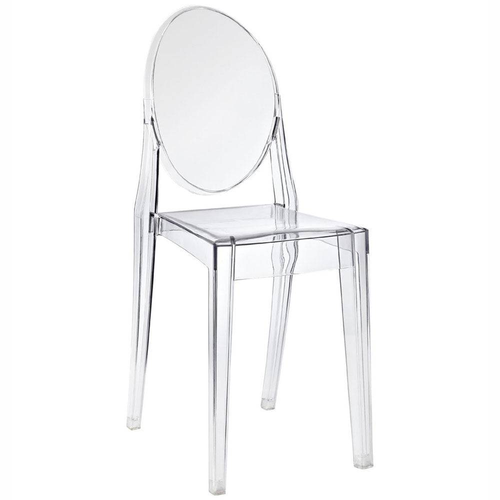 Acrylic Kristal Clear Chair Kvt0005-Pc-089 - Chairs - ebarza Furniture UAE | Shop Modern Furniture in Abu Dhabi & Dubai - مفروشات ايبازرا في الامارات | تسوق اثاث عصري وديكورات مميزة في دبي وابوظبي