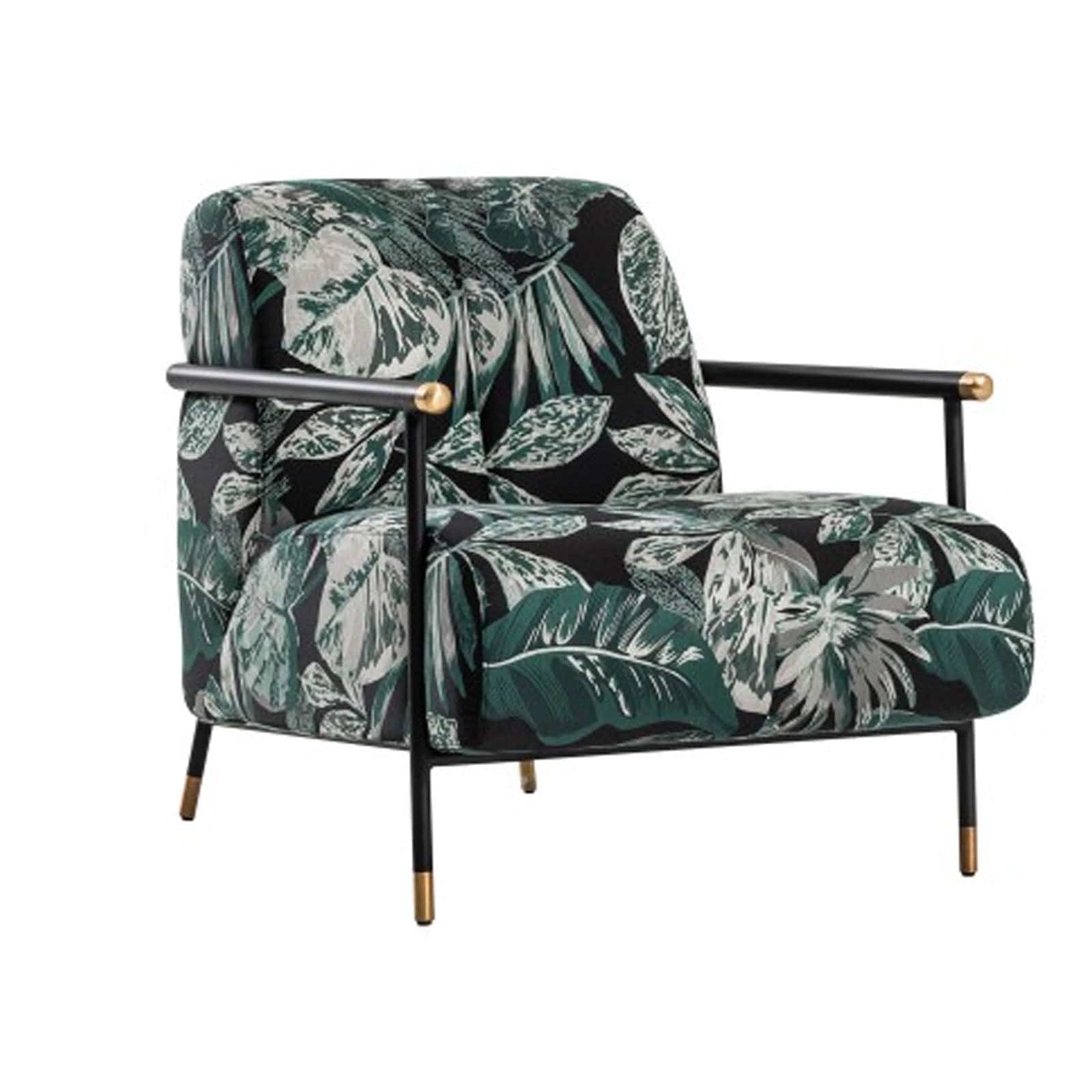 Amazon California Armchair  Nice001-Ama[Flora- Nice] -  Armchairs | كرسي بذراعين أمازون كاليفورنيا - ebarza Furniture UAE | Shop Modern Furniture in Abu Dhabi & Dubai - مفروشات ايبازرا في الامارات | تسوق اثاث عصري وديكورات مميزة في دبي وابوظبي