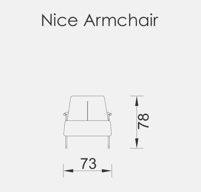 Display Item - Amazon California Armchair Nice001-Ama - DISPLAY ITEM - ebarza Furniture UAE | Shop Modern Furniture in Abu Dhabi & Dubai - مفروشات ايبازرا في الامارات | تسوق اثاث عصري وديكورات مميزة في دبي وابوظبي