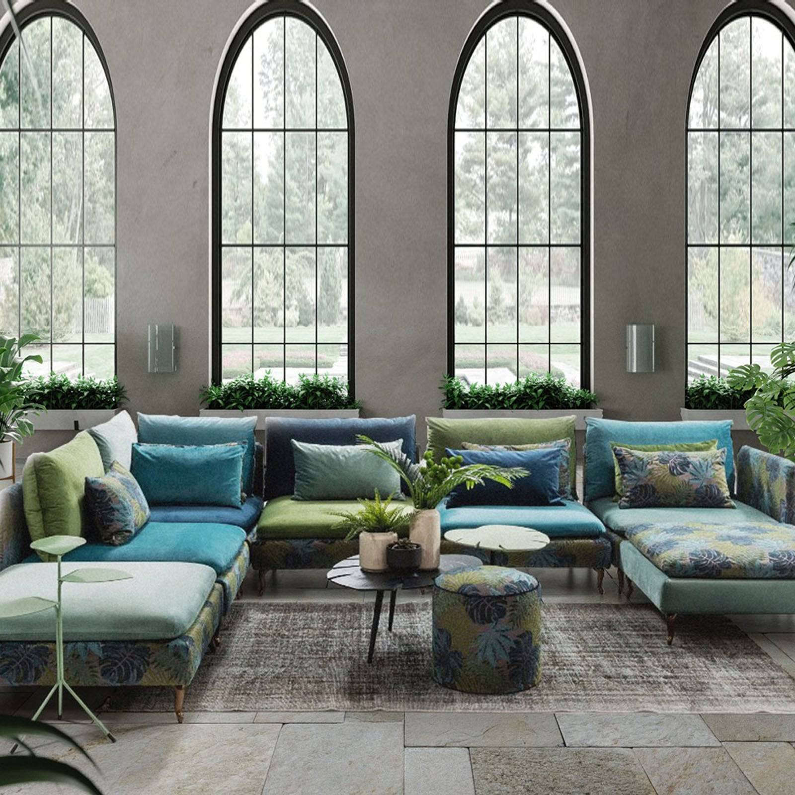 Amazon Coloruim Pouf Chelseapouf-Amazon - Poufs - ebarza Furniture UAE | Shop Modern Furniture in Abu Dhabi & Dubai - مفروشات ايبازرا في الامارات | تسوق اثاث عصري وديكورات مميزة في دبي وابوظبي