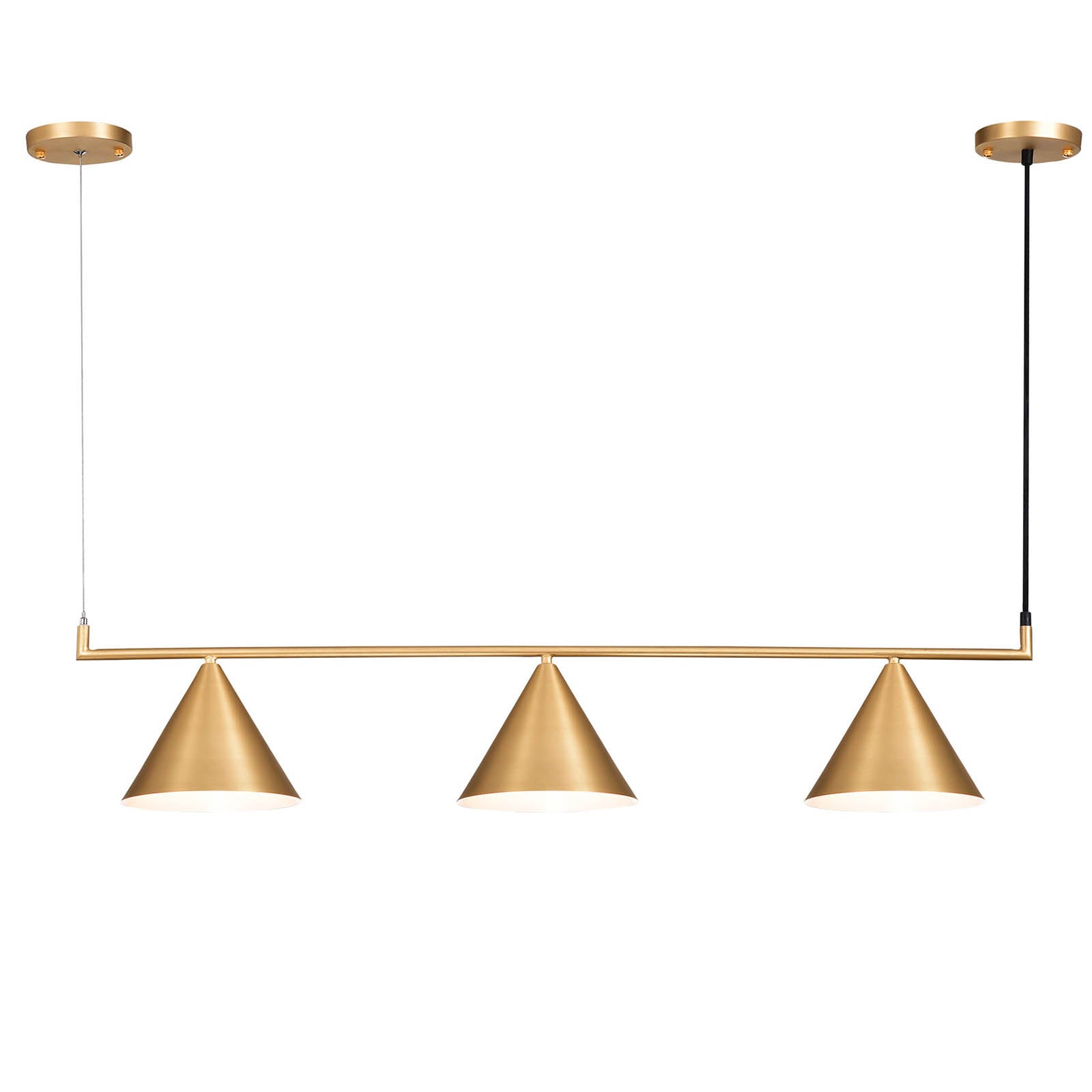 Andria 3 Heads Pendant Lamp CL1165PE - Pendant Lamps - ebarza Furniture UAE | Shop Modern Furniture in Abu Dhabi & Dubai - مفروشات ايبازرا في الامارات | تسوق اثاث عصري وديكورات مميزة في دبي وابوظبي