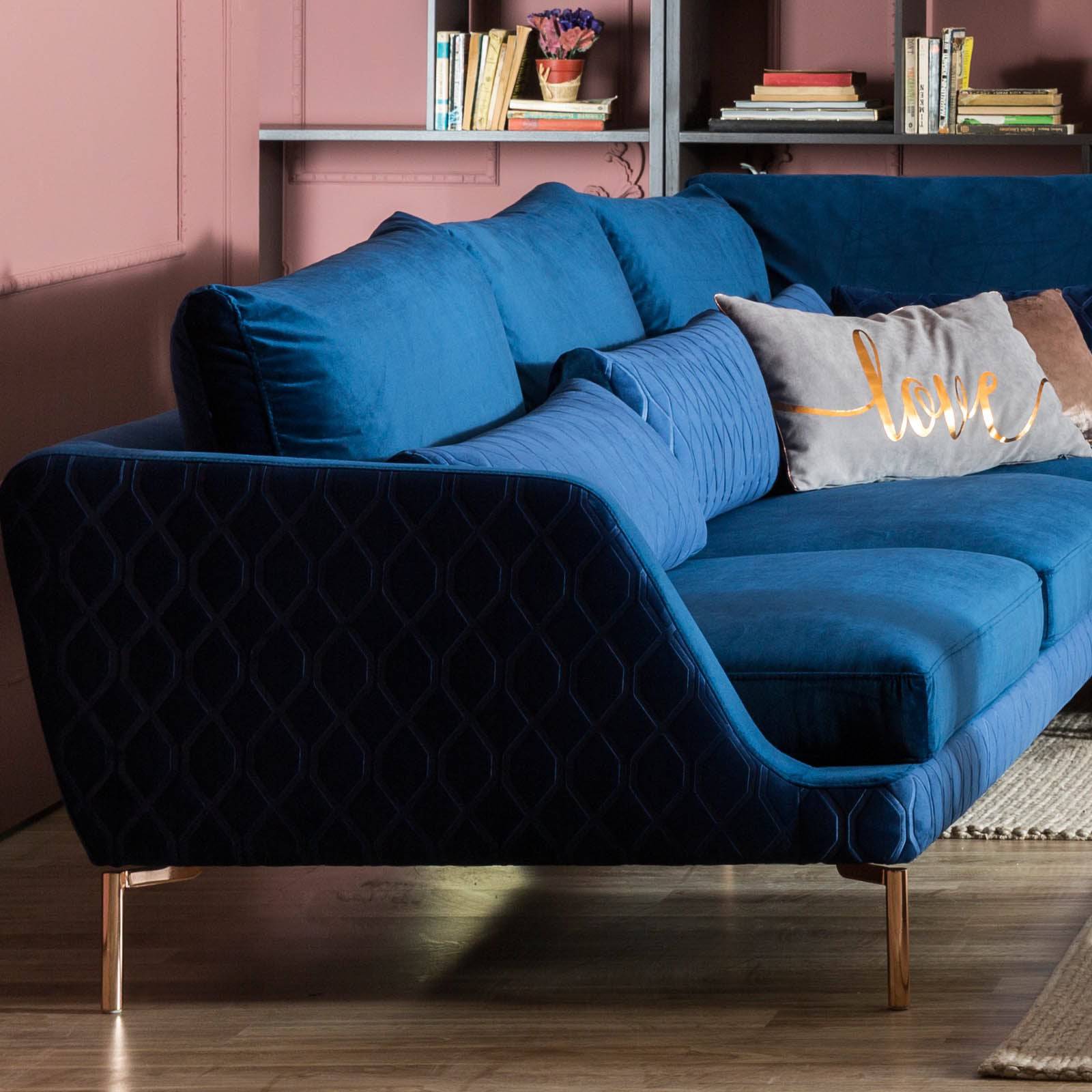 Anzio Corner Sofa Set Anzeo028 Captown C-45 - Sofas - ebarza Furniture UAE | Shop Modern Furniture in Abu Dhabi & Dubai - مفروشات ايبازرا في الامارات | تسوق اثاث عصري وديكورات مميزة في دبي وابوظبي