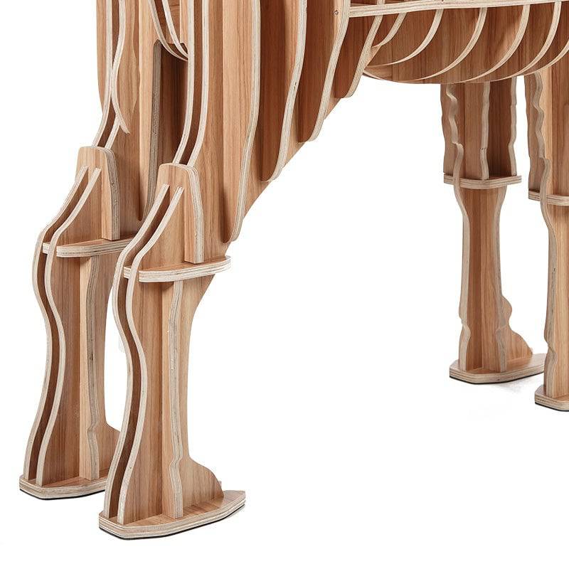 Art Home Camel Decoration Shelving Wood Crafts Tp011Mn Tm011M - Shelves - ebarza Furniture UAE | Shop Modern Furniture in Abu Dhabi & Dubai - مفروشات ايبازرا في الامارات | تسوق اثاث عصري وديكورات مميزة في دبي وابوظبي