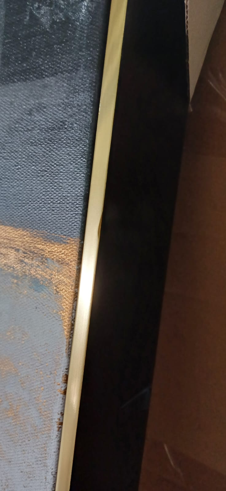 AS IS - Deep Coast Hand Painted Art Painting With Frame 160X80 Cm Soap0059 B00111-G - DISPLAY ITEM - ebarza Furniture UAE | Shop Modern Furniture in Abu Dhabi & Dubai - مفروشات ايبازرا في الامارات | تسوق اثاث عصري وديكورات مميزة في دبي وابوظبي