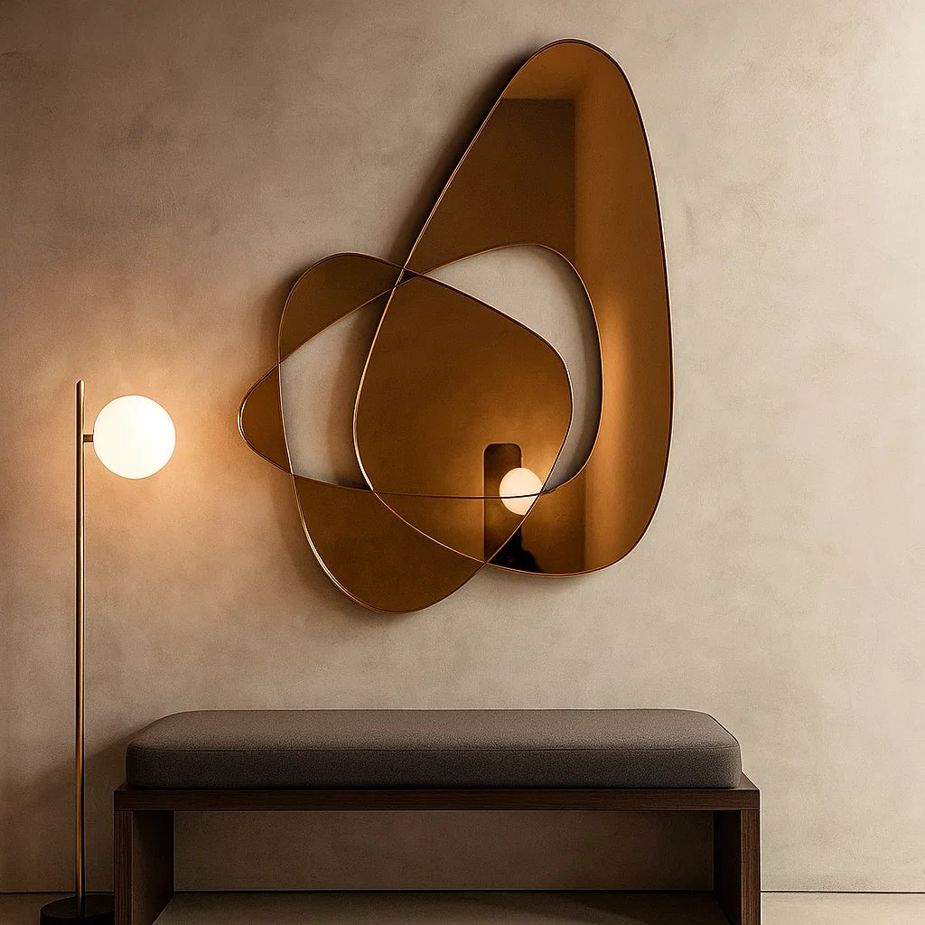 AS IS - Space Gate Handcrafted Stainless Steel Artwork Bg2020044-RG - DISPLAY ITEM - ebarza Furniture UAE | Shop Modern Furniture in Abu Dhabi & Dubai - مفروشات ايبازرا في الامارات | تسوق اثاث عصري وديكورات مميزة في دبي وابوظبي